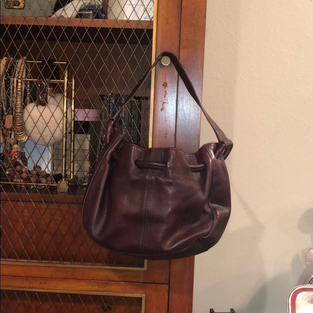 Banana republic leather bag